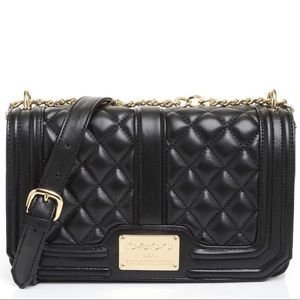 BEBE quilted crossbody bag